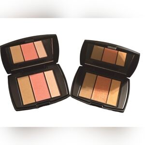 Lancome Blush Subtil Pallete Face Sculpting and Iluminating Set of 2